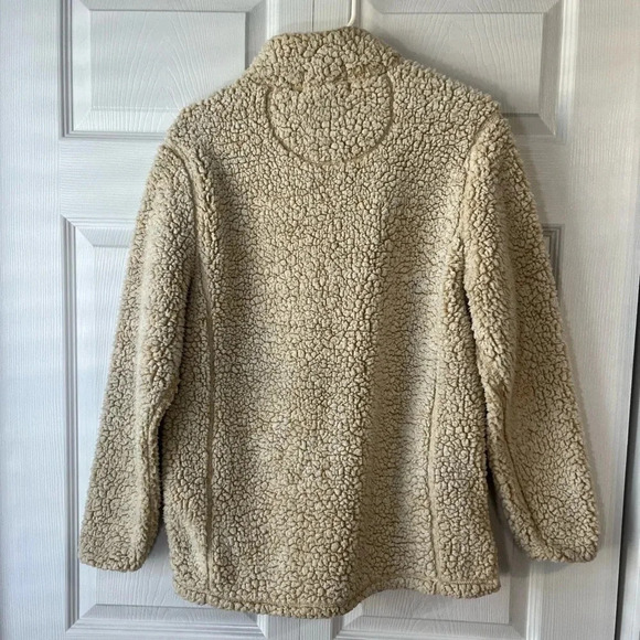 Pink Lily 1/4 Zip Sherpa Size Small - Picture 7 of 7